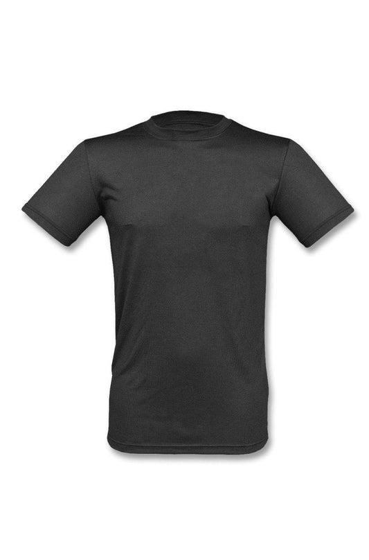 Tricou Mil-Tec Coolmax – 100% Poliester, Mânecă Scurtă, Negru
