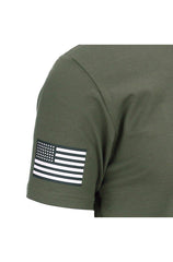 Tricou Militar 101st Airborne USA Fostex WWII Series – Bumbac 100%, Screaming Eagles, Verde Oliv