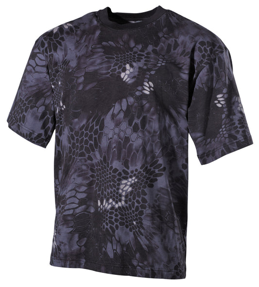 Tricou Militar Stil US Snake black MFH - 100% Bumbac, 170g/m²