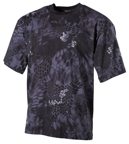 Tricou Militar Stil US snake black MFH - 100% Bumbac, 170g/m²