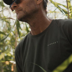 Tricou Mindset Minimal Korda - Dark Olive, Confort Pescuit - 3