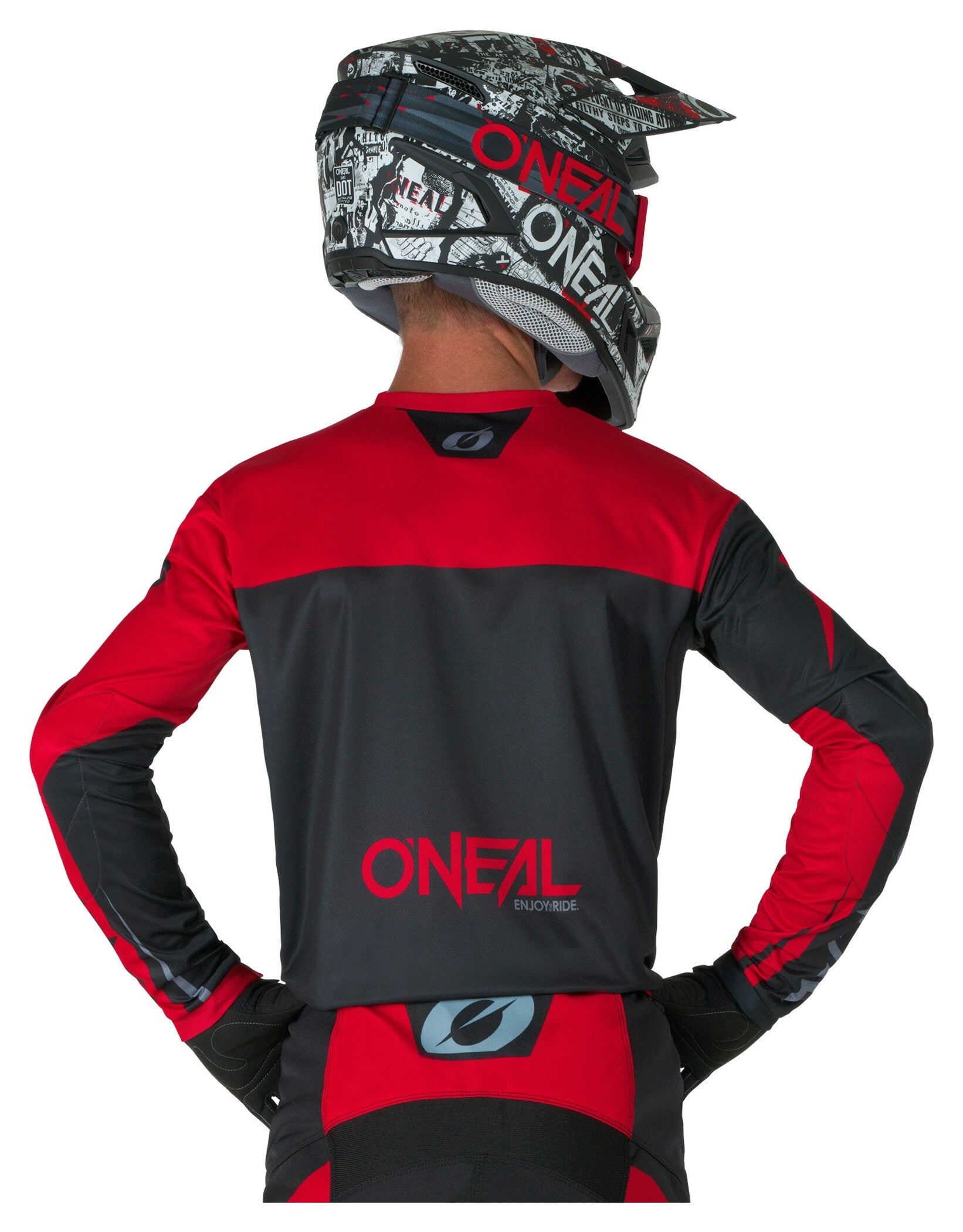 Tricou Moto Element Racewear O'Neal - Respirabil, Ergonomic