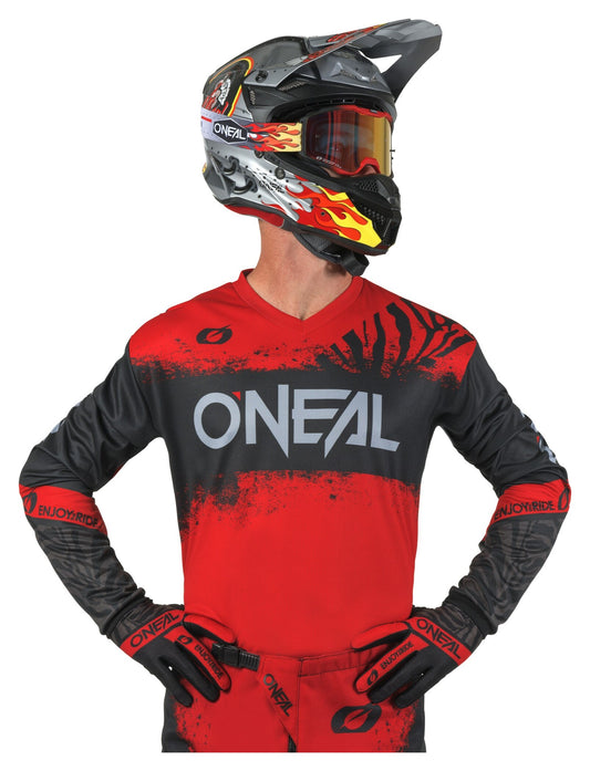 Tricou Moto Element Shocker Louis - Respirabil, Confort Maxim