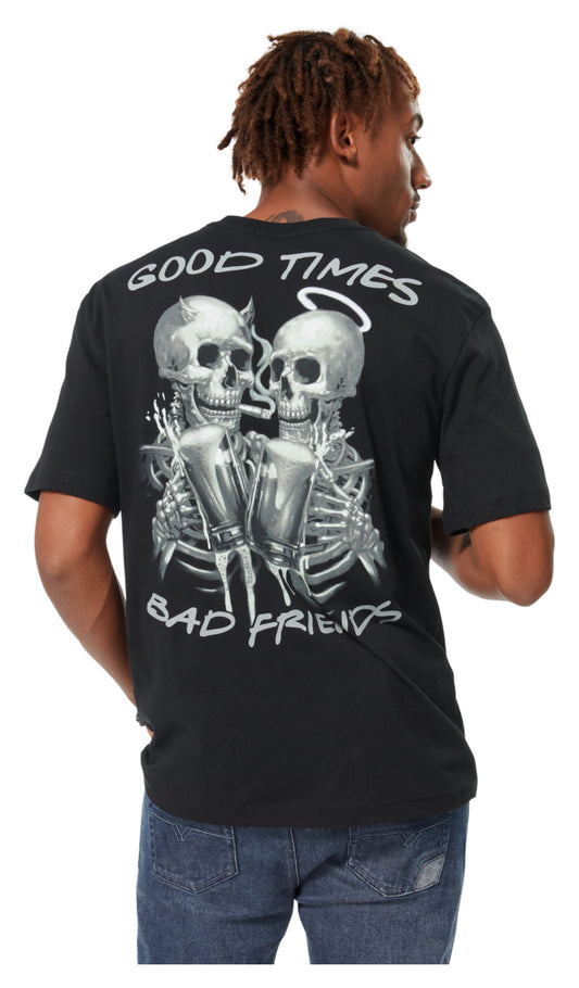 Tricou Moto Good Times Lethal Threat - Design Unic, Bumbac 100%