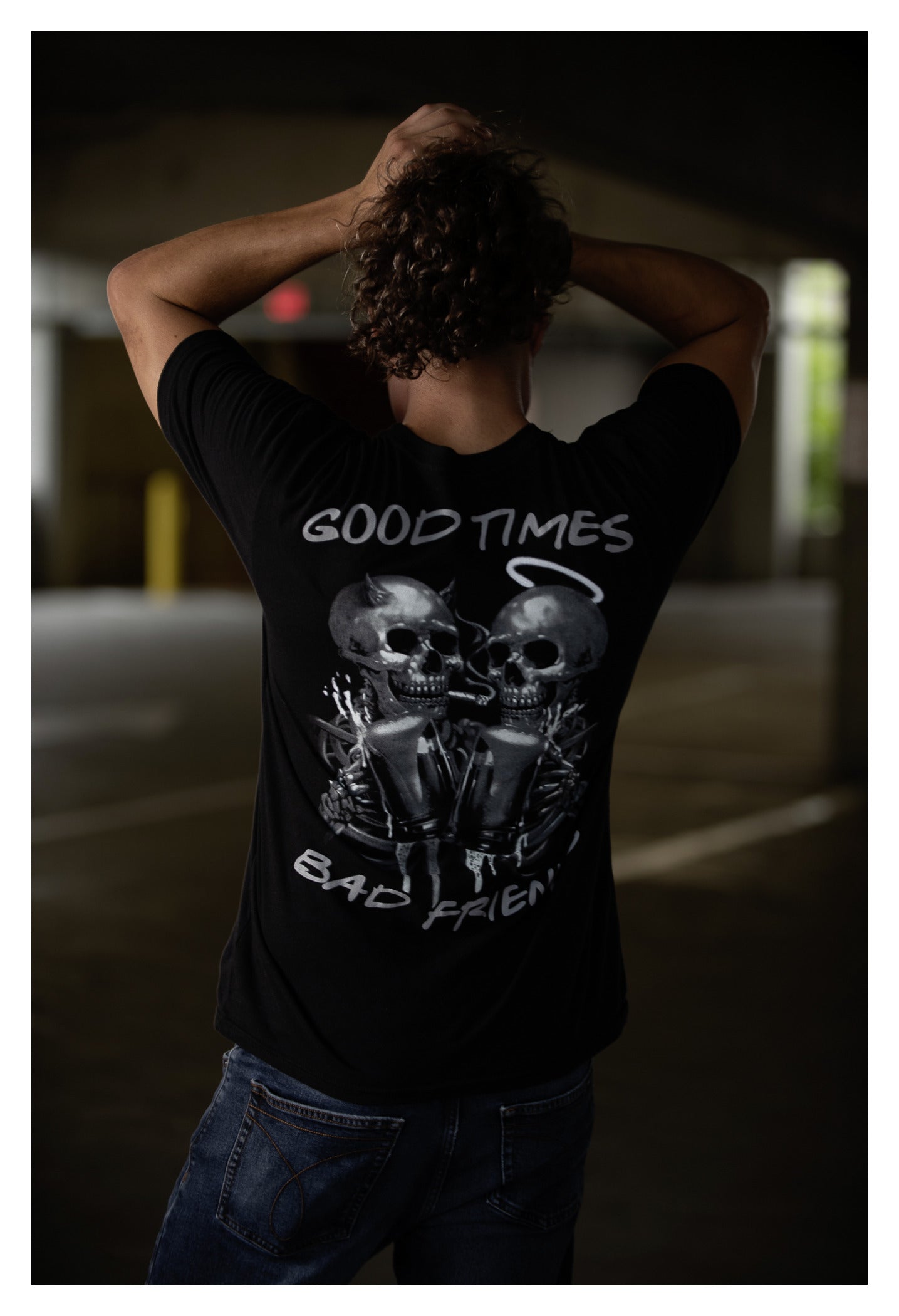 Tricou Moto Good Times Lethal Threat - Design Unic, Bumbac 100%