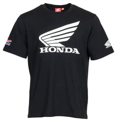 Tricou Moto Honda Wing HRC - Bumbac, Design Clasic