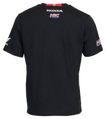 Tricou Moto Honda Wing HRC - Bumbac, Design Clasic