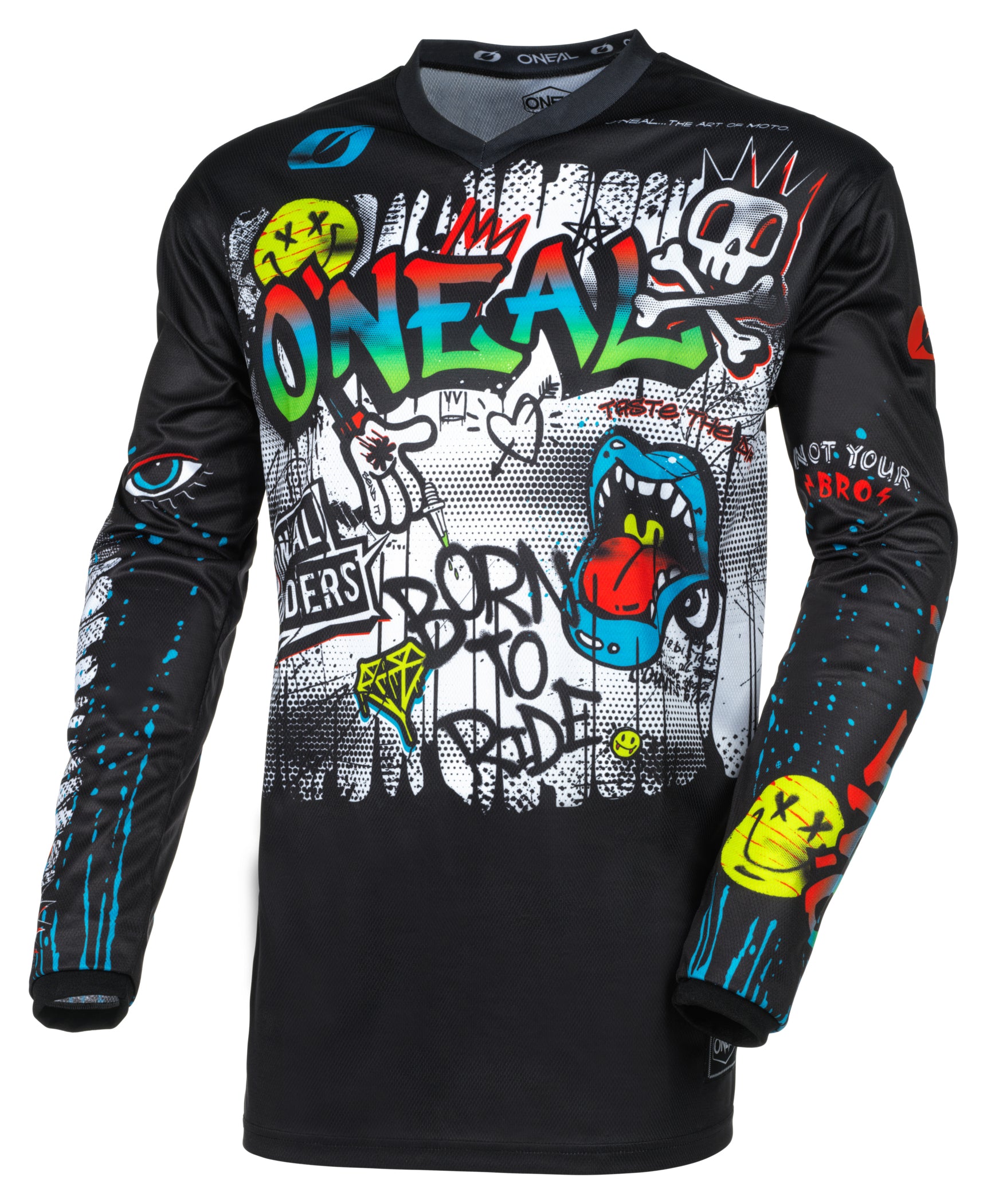 Tricou Moto O'NEAL Element Rancid V.24 - Respirabil & Ergonomic