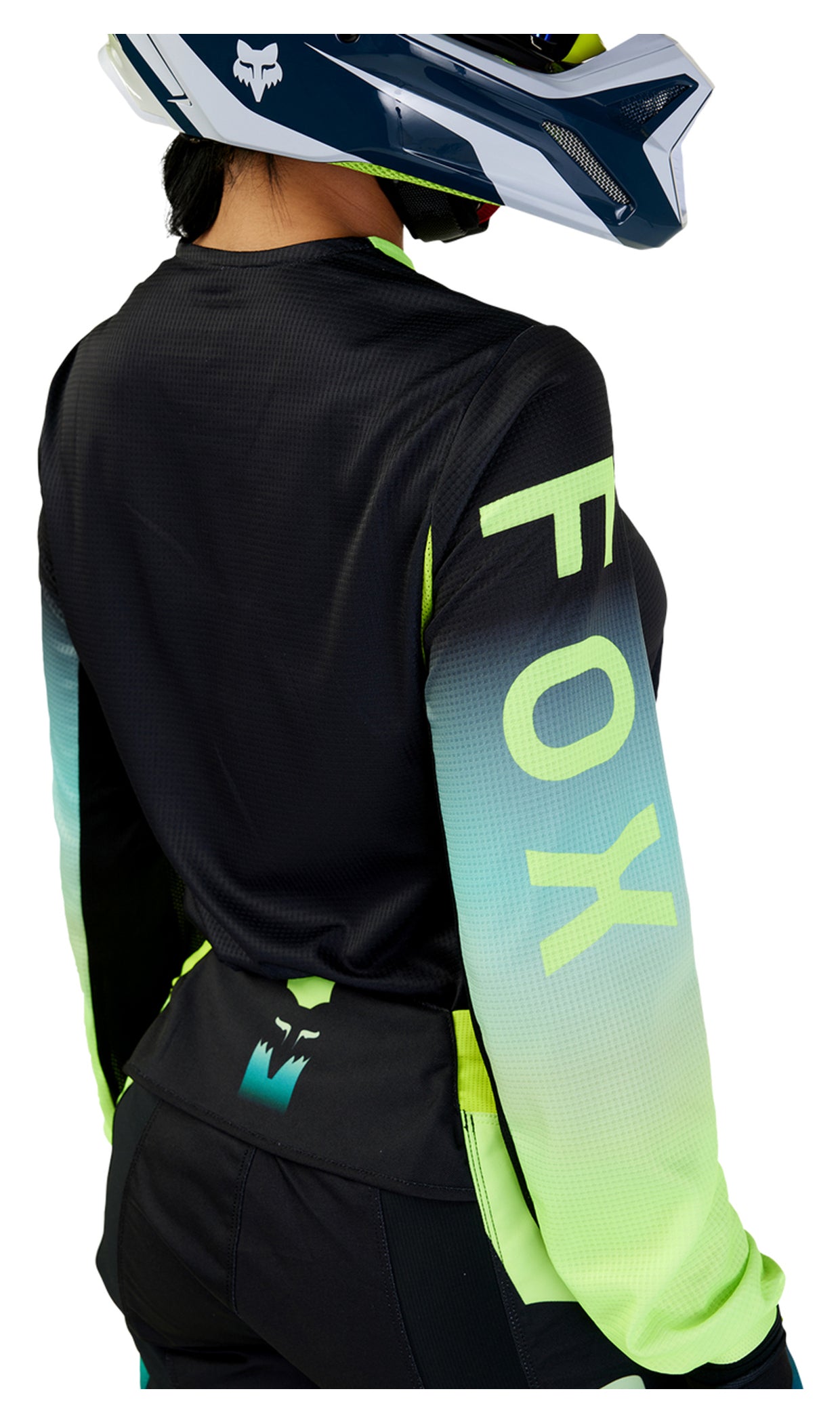 Tricou Motocross Fox 180 Flora Damă - Uscat și Respirabil