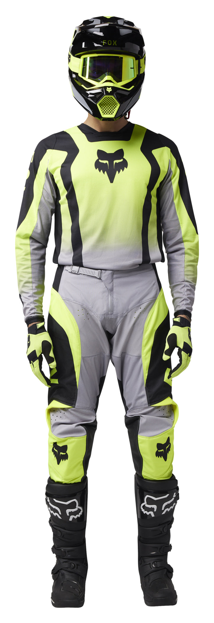 Tricou Motocross Lean Fox 180 - Confort și Ventilație