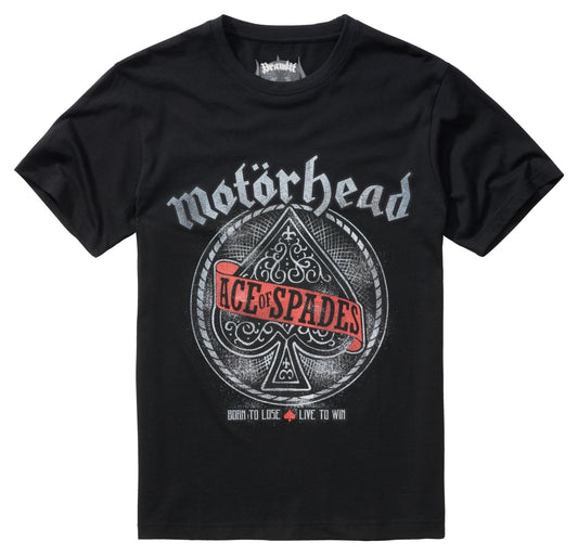 Tricou Motörhead Ace Of Spades Brandit - Bumbac, Imprimeu Rubberprint