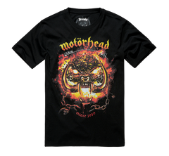 Tricou Motörhead Overkill Negru Brandit - Stil Rebel Autentic