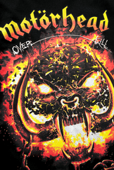 Tricou Motörhead Overkill Negru Brandit - Stil Rebel Autentic
