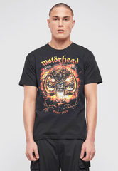 Tricou Motörhead Overkill Negru Brandit - Stil Rebel Autentic