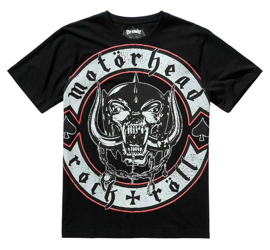 Tricou Motörhead Rock Röll Negru Brandit - Stil Autentic Rock