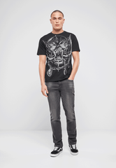 Tricou Motörhead Warpig Print Negru Brandit - Stil Rock Autentic
