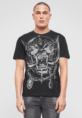 Tricou Motörhead Warpig Print Negru Brandit - Stil Rock Autentic