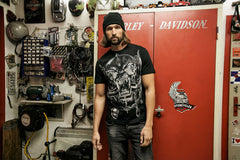 Tricou Motörhead Warpig Print Negru Brandit - Stil Rock Autentic