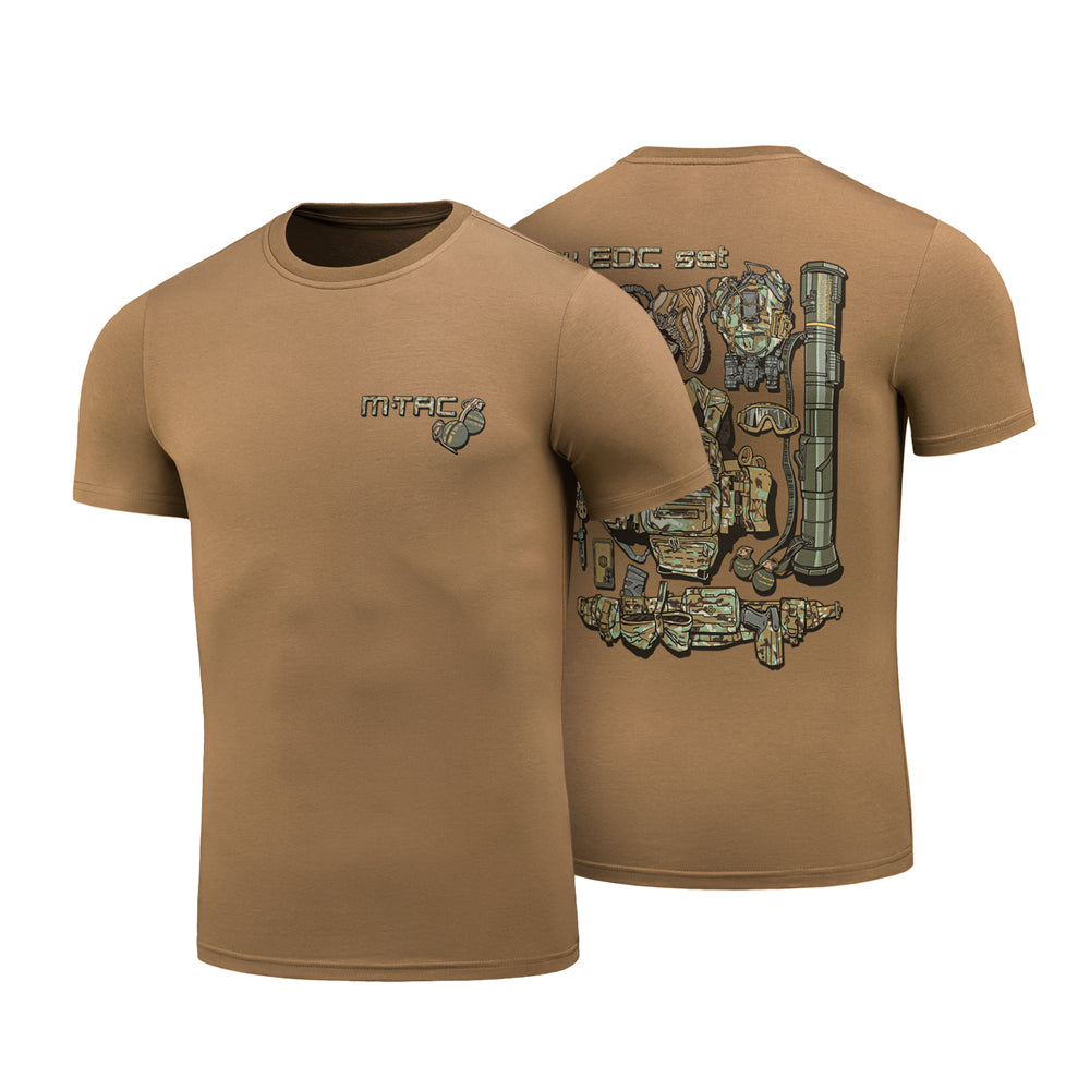 Tricou MY EDC M-Tac - Coyote Brown Confort Tactic