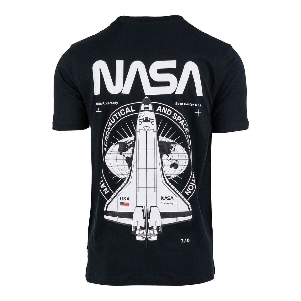 Tricou NASA Negru NASA - Stil Autentic și Confort Robust