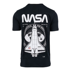 Tricou NASA Negru NASA - Stil Autentic și Confort Robust