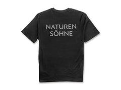 Tricou Naturensöhne T-Shirt Black 3XL Heinr. Böker Baumwerk GmbH- Bumbac Organic