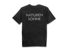 Tricou Naturensöhne T-Shirt Black L Heinr. Böker Baumwerk GmbH- Bumbac Organic, Confort Maxim