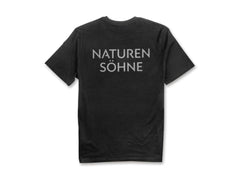 Tricou Naturensöhne T-Shirt Black M Böker- Bumbac Bio, Confort Maxim