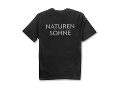 Tricou Naturensöhne T-Shirt Black XL Heinr. Böker Baumwerk GmbH- Bumbac Bio, Vegan