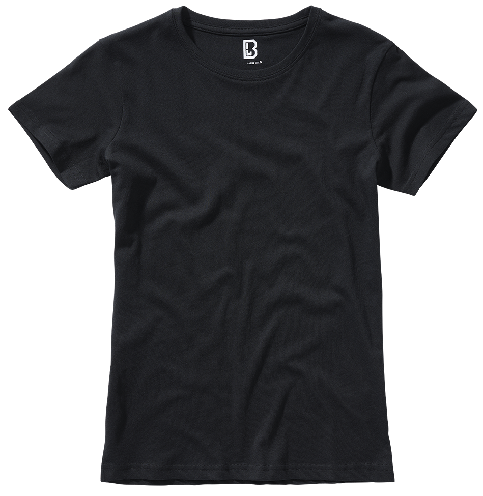 Tricou Negru Dama Brandit - Esential Versatil