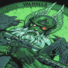 Tricou Night Vision M-Tac - Odin Tactic, Negru/Verde