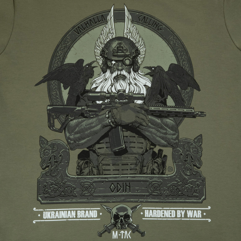 Tricou Odin M-Tac - Valhalla Calling, Light Olive