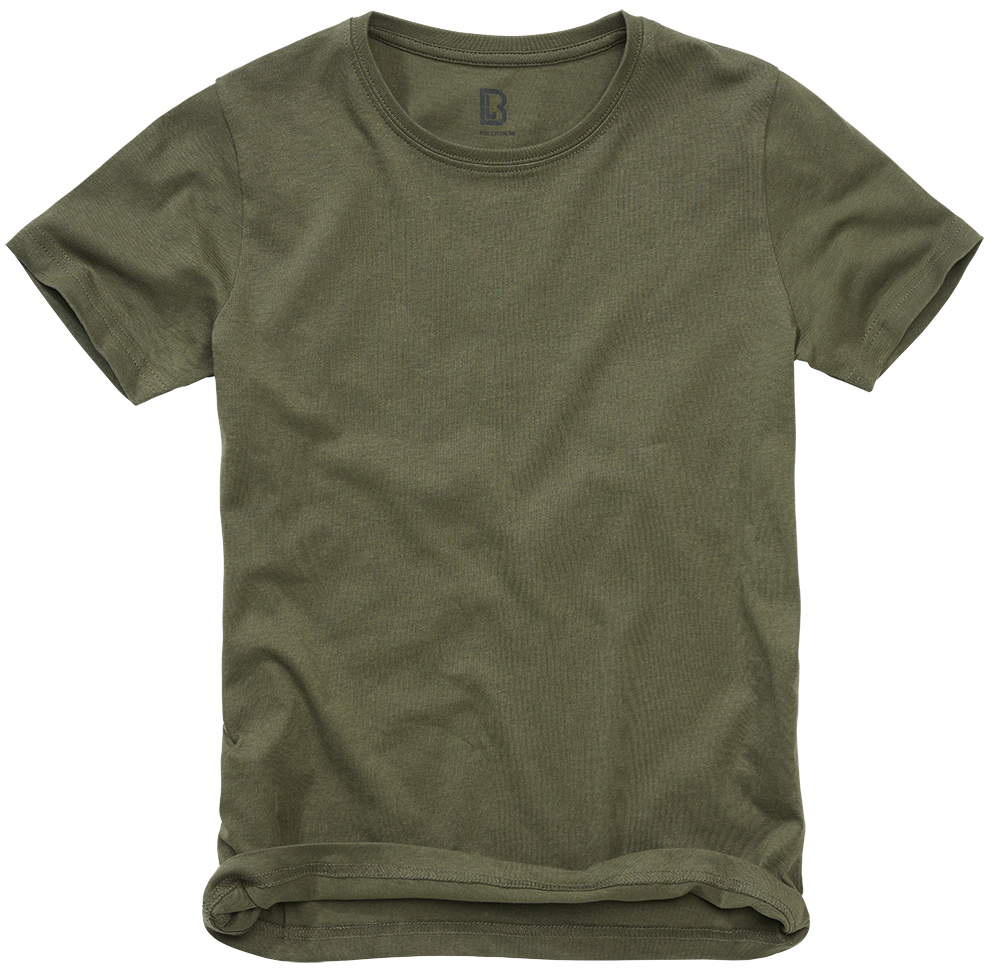 Tricou Olive Copii Brandit - Confort si Durabilitate