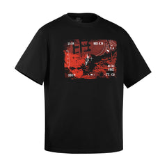 Tricou One Shot Oversize M-Tac - Negru, Confort Maxim