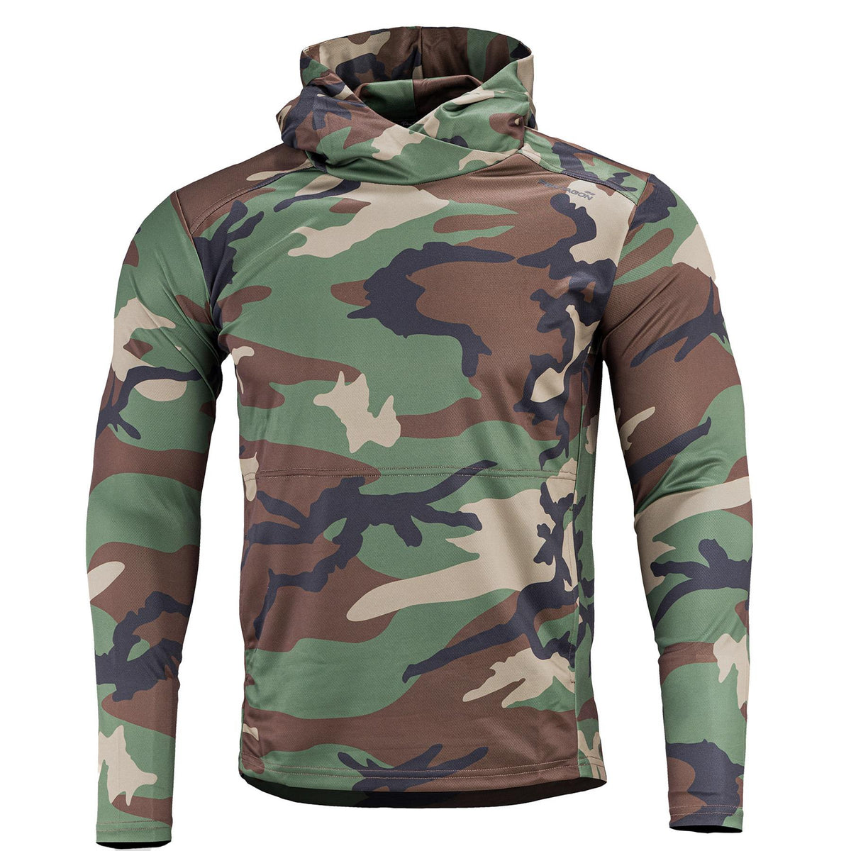 Tricou Pentagon Orion Activity Camo – Uscare Rapidă, Anti-Miros, Woodland