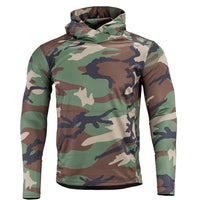 Tricou Pentagon Orion Activity Camo – Uscare Rapidă, Anti-Miros, Woodland