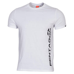 Tricou Pentagon Vertical -Pv White Pentagon Tactical - Confort Superior și Durabilitate Excepțională