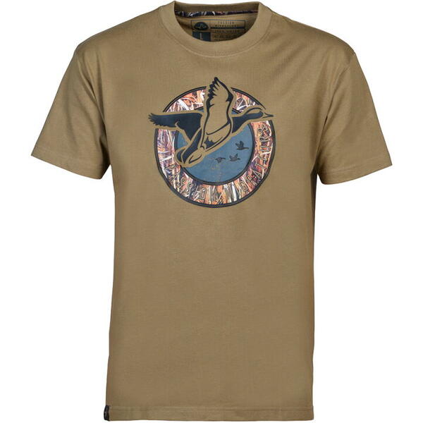 Tricou Percussion Hutte Treesco - Confort, Camuflaj Bivouac Bej