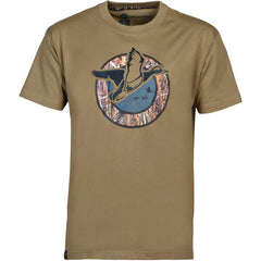 Tricou Percussion Hutte Treesco - Confort, Camuflaj Bivouac Bej