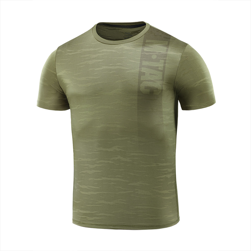 Tricou Performance M-Tac Oliv – 95% Poliester, Cusături Plate - poza 1