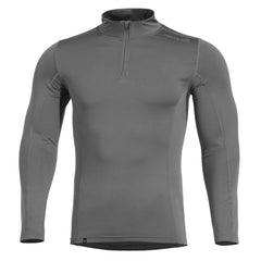 Tricou Pindos 1/2 Zip Shirt Wolf-Grey Pentagon Tactical - Confort Termic Superior și Adaptabilitate Tactică