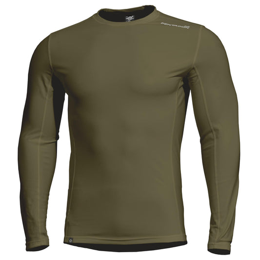 Tricou Pindos 2.0 Olive Green Pentagon Tactical - Caldură și Confort Superior