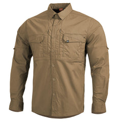 Tricou Plato Shirt Coyote Pentagon Tactical - Performanță și Ventilație Optimă în orice Mediu