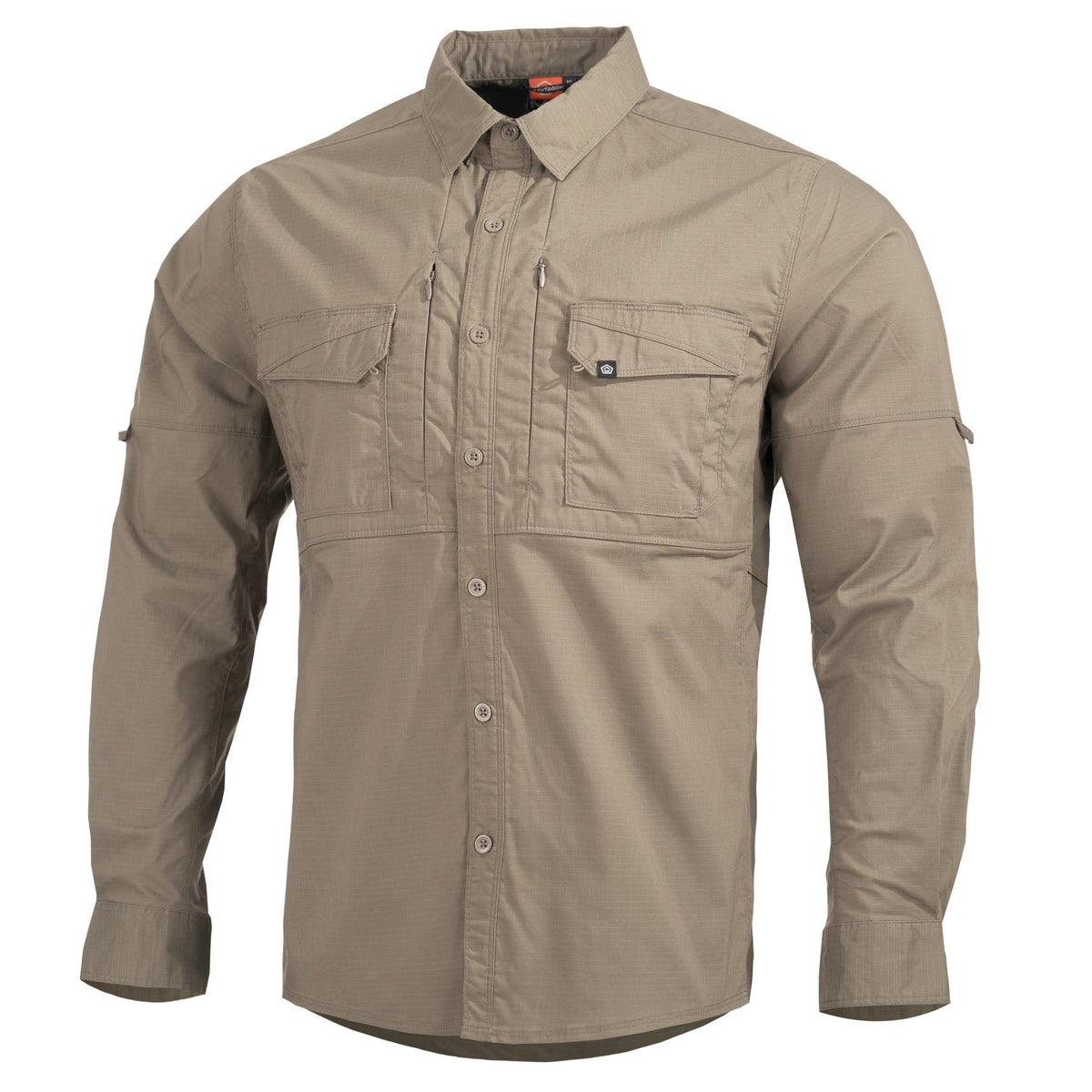 Tricou Plato Shirt Khaki Pentagon Tactical - Performanță și Ventilație Optimă în orice Mediu