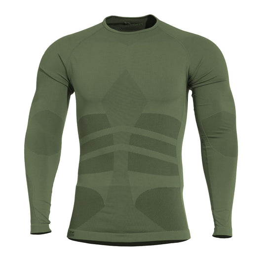 Tricou Plexis Shirt Camo Green Pentagon Tactical - Performanță Superioară și Confort Tactic