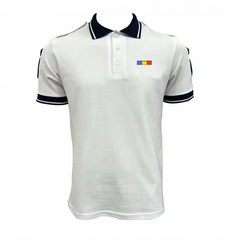 Tricou Polo Alb Elite - Combat Bărbat