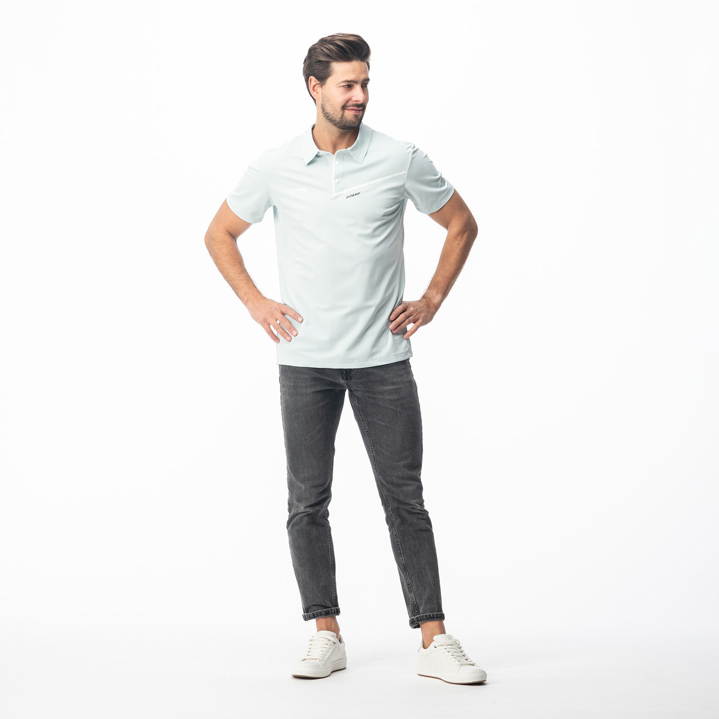 Tricou Polo Bărbați CRUZ FITANU - Respirabil, Uscare Rapidă, Reflectorizant - 7