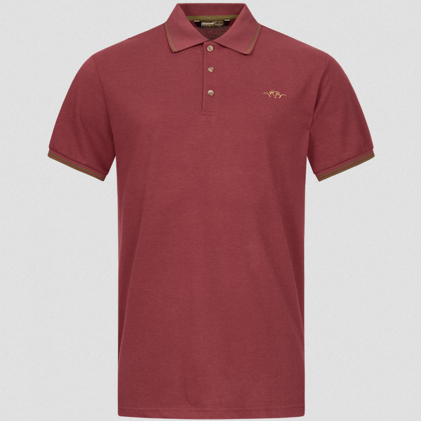 Tricou Polo Blaser 22 Bordeaux - Eleganță Outdoor, Confort Superior - 1