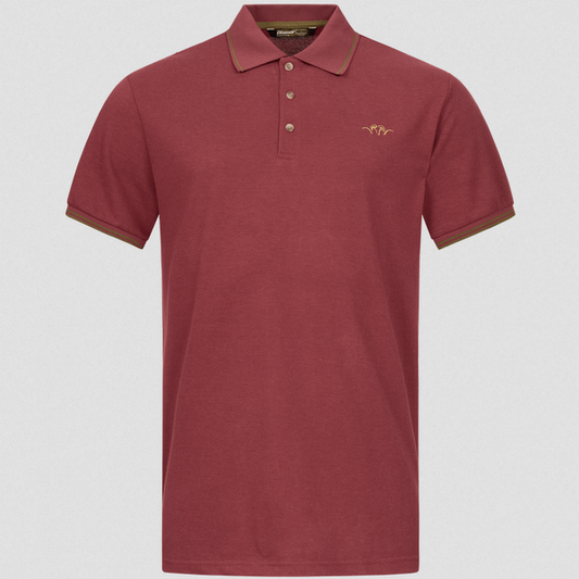Tricou Polo Blaser 22 Bordeaux - Eleganță Outdoor, Confort Superior - 1