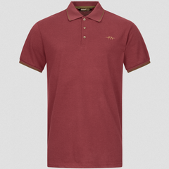 Tricou Polo Blaser 22 Bordeaux - Eleganță Outdoor, Confort Superior - 1
